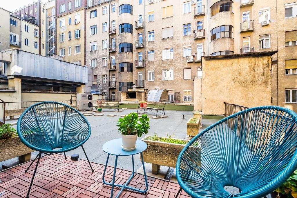 Bpr Charming Design Apartment With Balcony, A/C Budapest Esterno foto