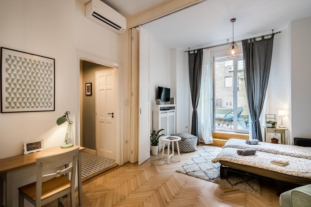 Bpr Charming Design Apartment With Balcony, A/C Budapest Esterno foto